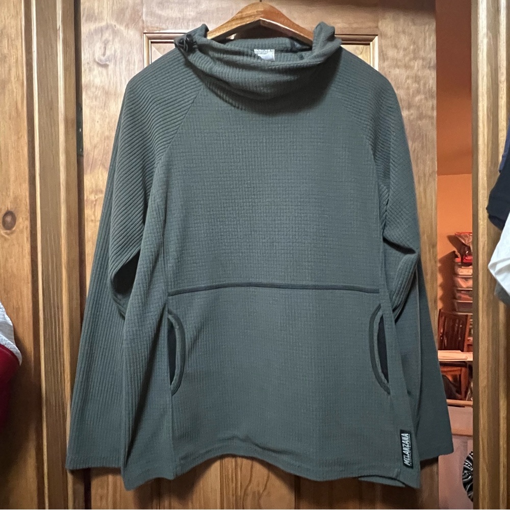 Women’s Large Melanzana Microgrid Hoodie